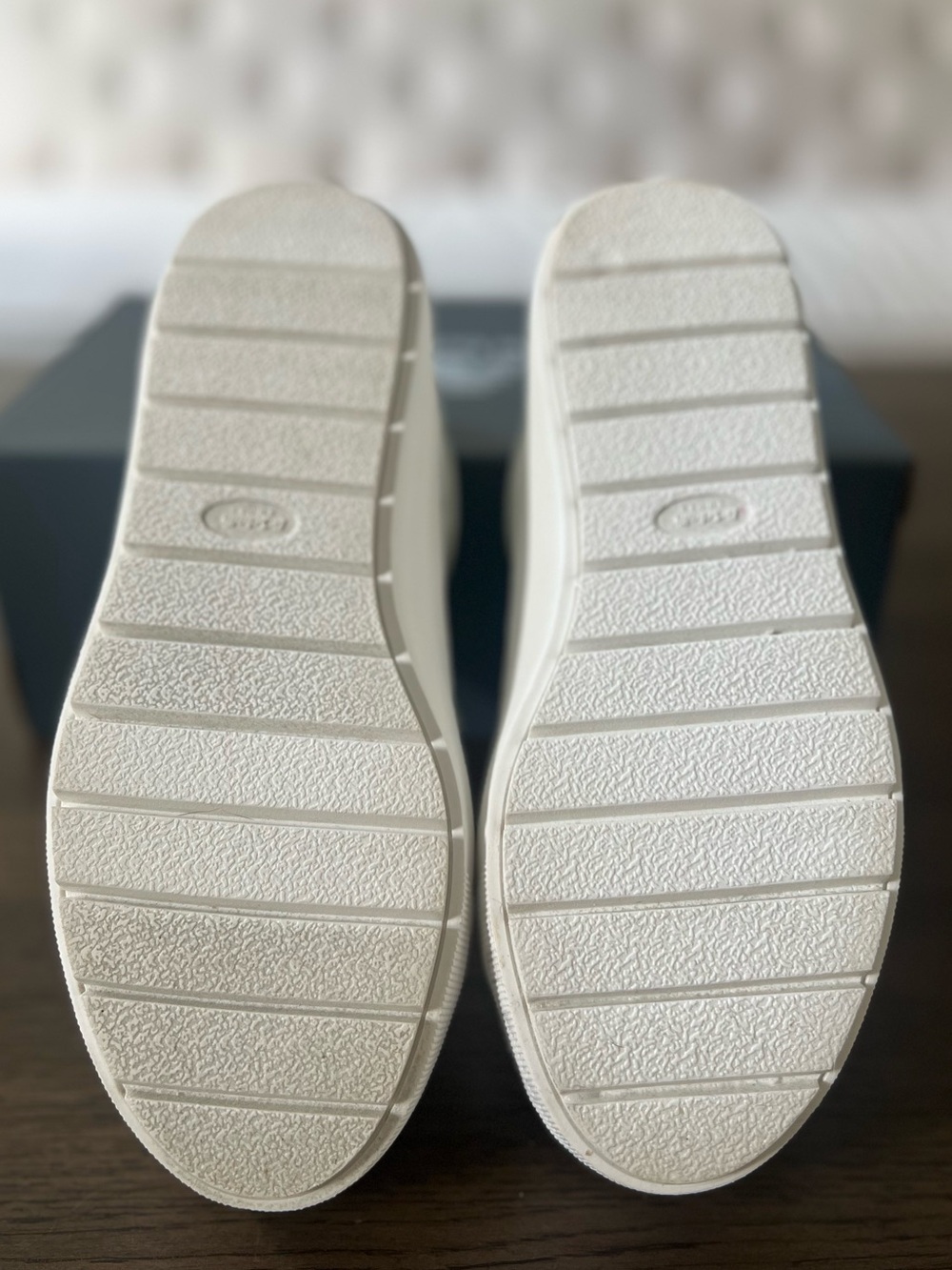 Light Metallic Gold and White Platform Sneakers - Dr. Scholl’s Time Off - Picture 5 of 13